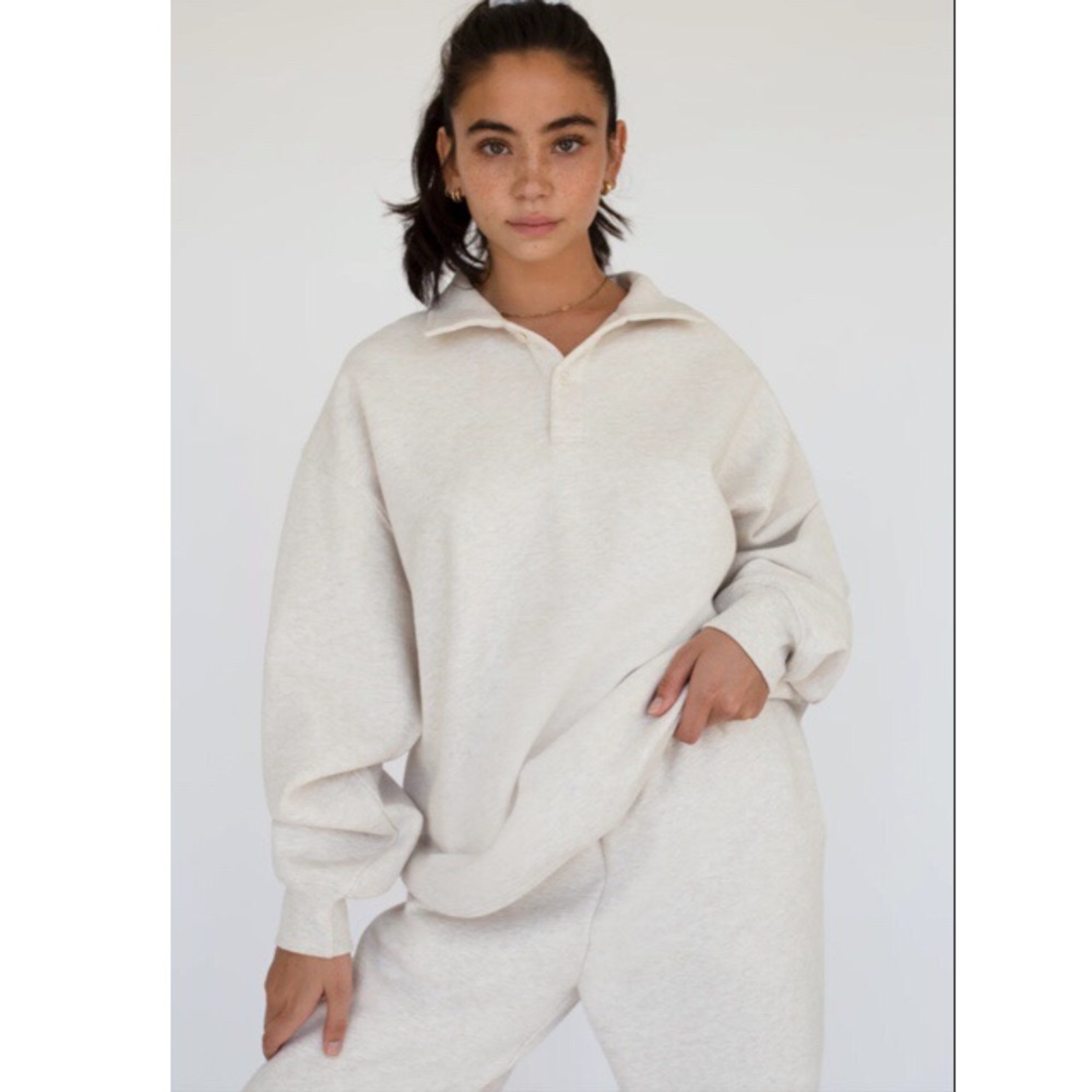 TNA Boyfriend Polo Fleece